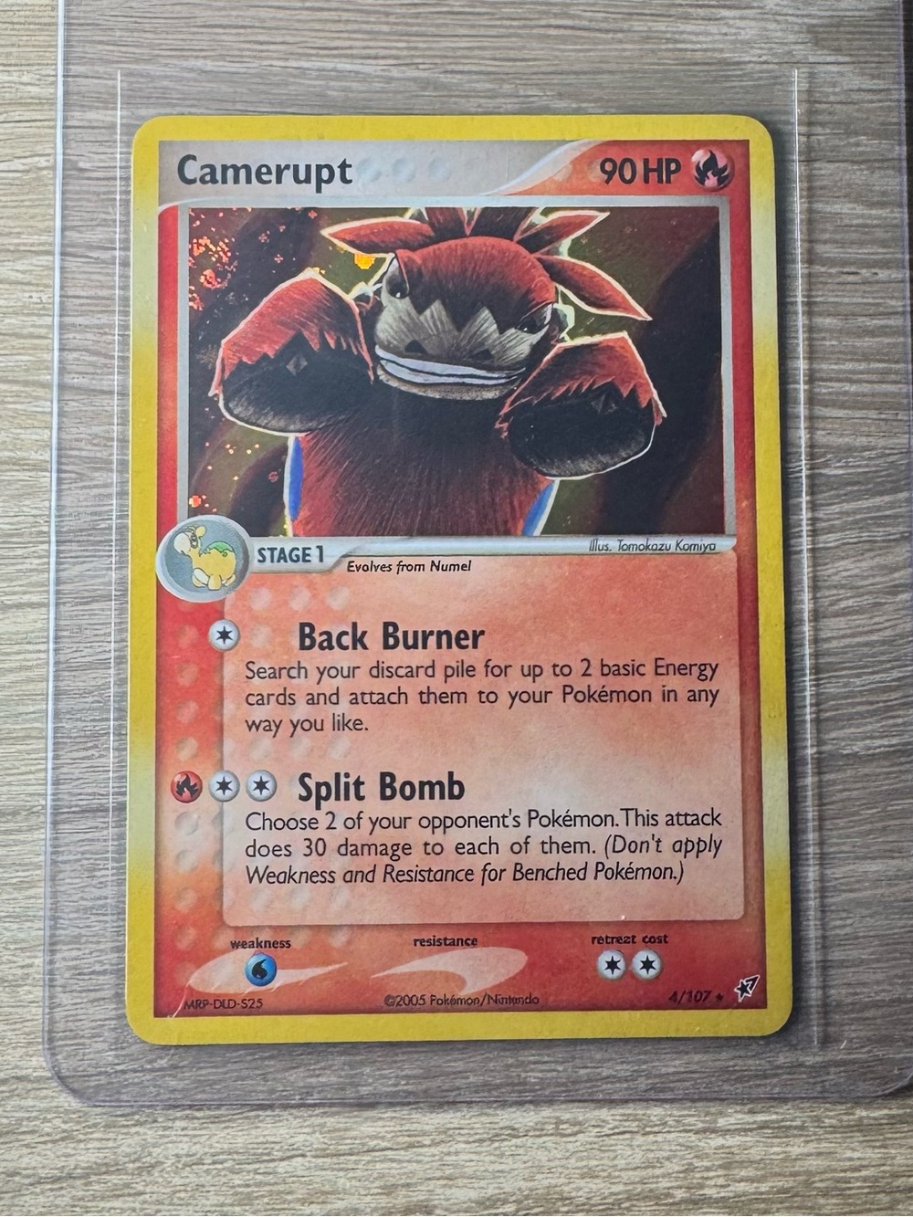 Camerupt #4/Pokemon Deoxys